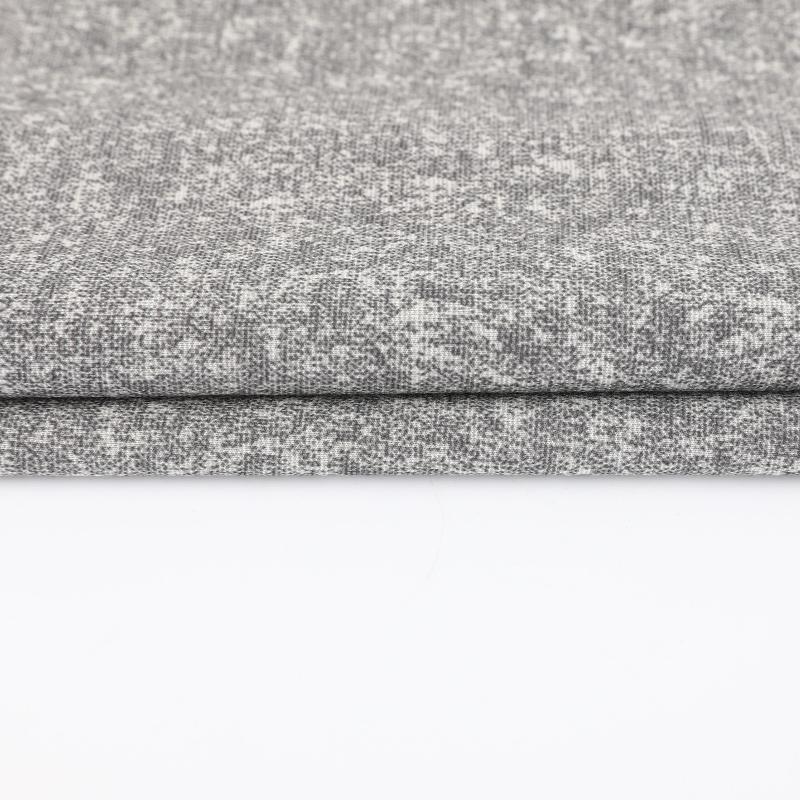 Grey Cotton Polyester Rayon Fabric