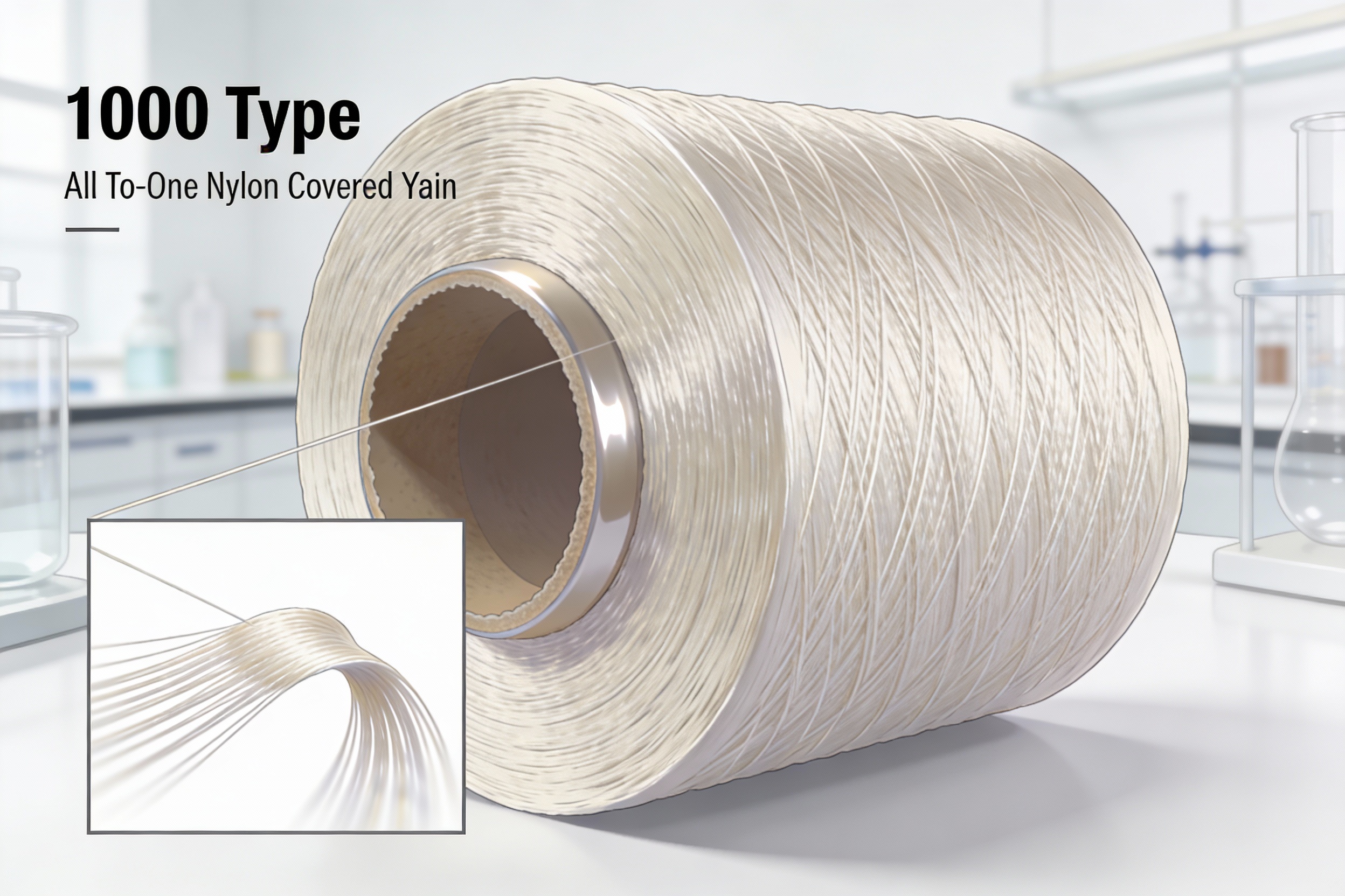 1000 Type All-In-One Nylon Covered Yarn: Revolutionizing Elastic Textiles with Unmatched Performance
