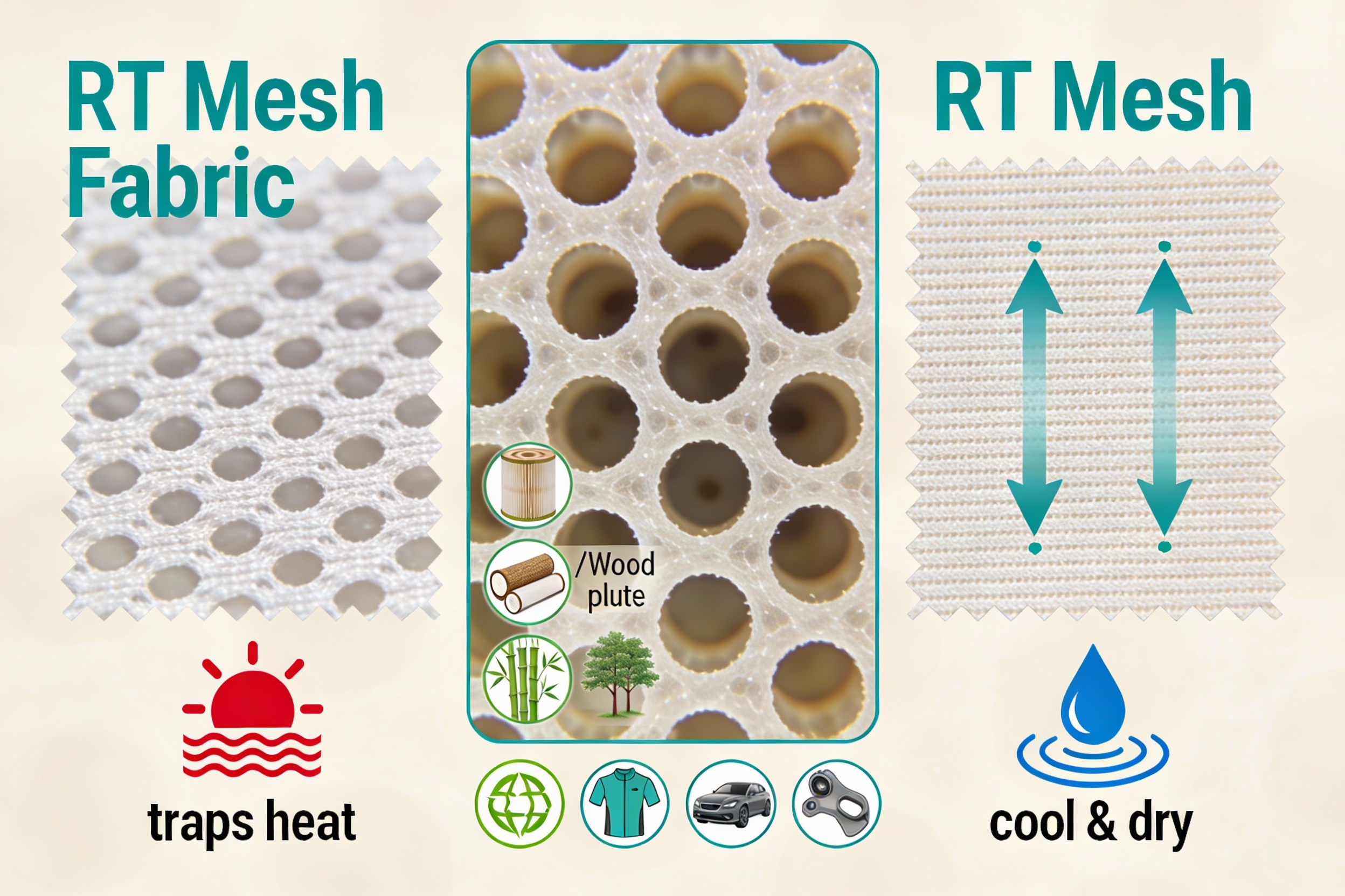 RT Mesh Fabric: A Comprehensive Guide to Its Advantages, Manufacturing, and Market Positioning