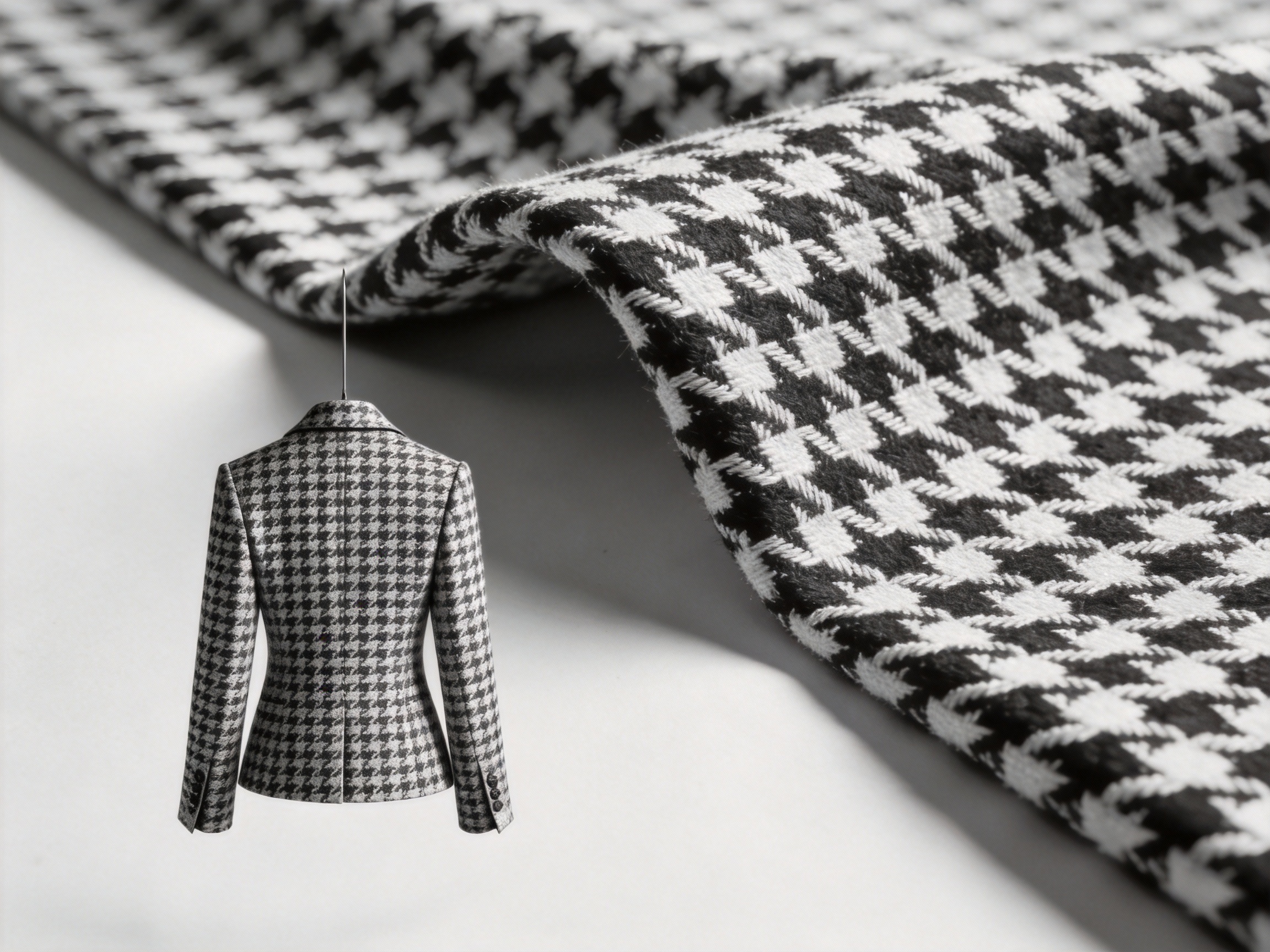 Houndstooth Jacquard Fabric: Timeless Elegance Meets Modern Innovation in Textile Design