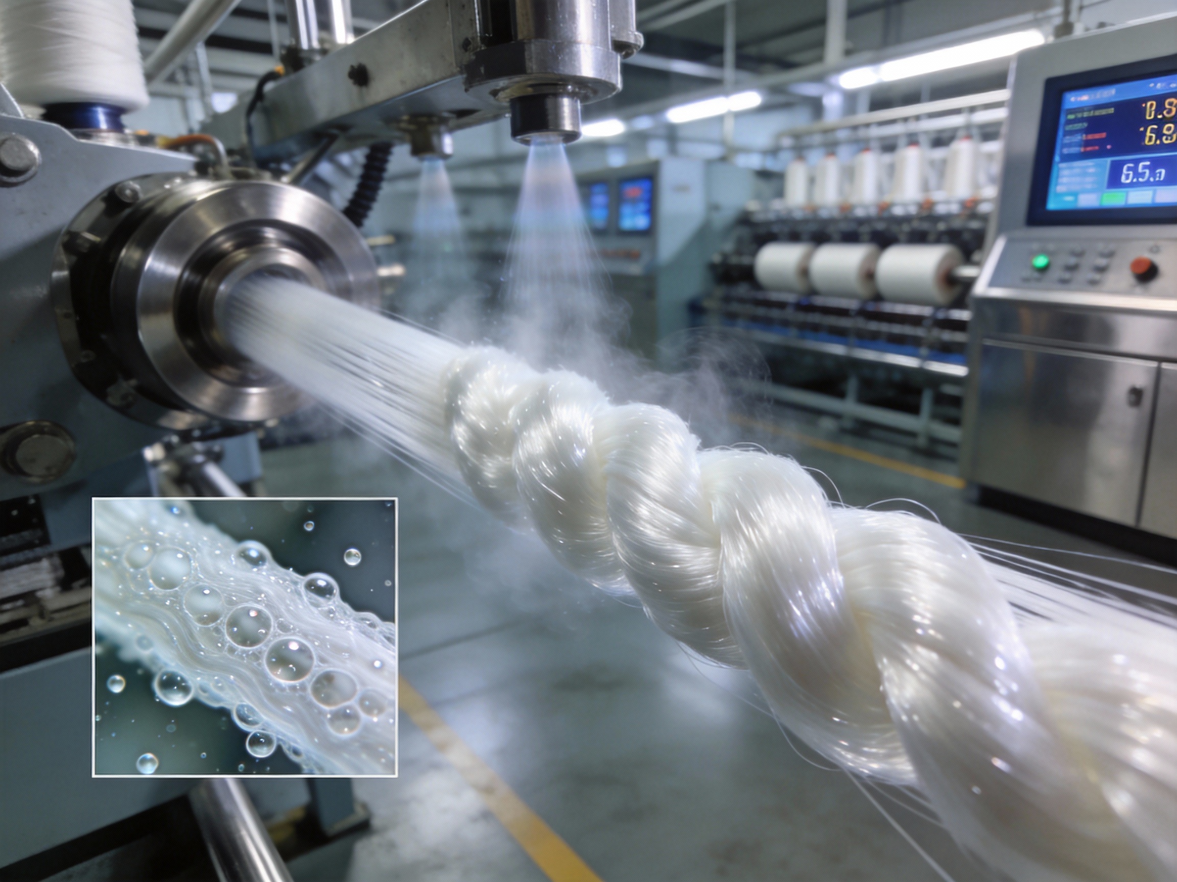 White Slight Intermingled DTY: Advancing Textured Yarn Performance for Modern Textile Applications