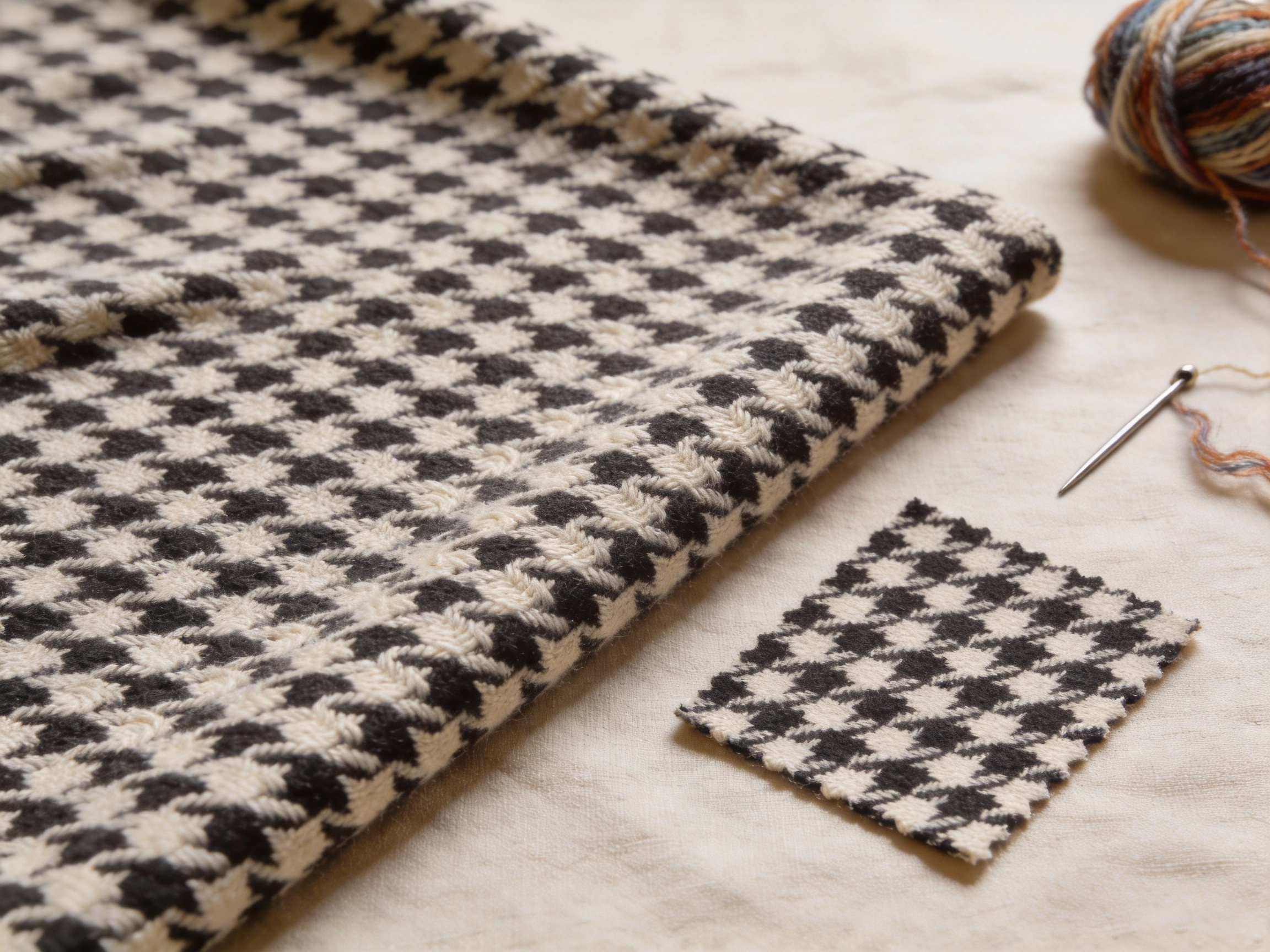 The Timeless Elegance of Houndstooth Jacquard Fabric: Unveiling Its Advantages and Manufacturing Excellence