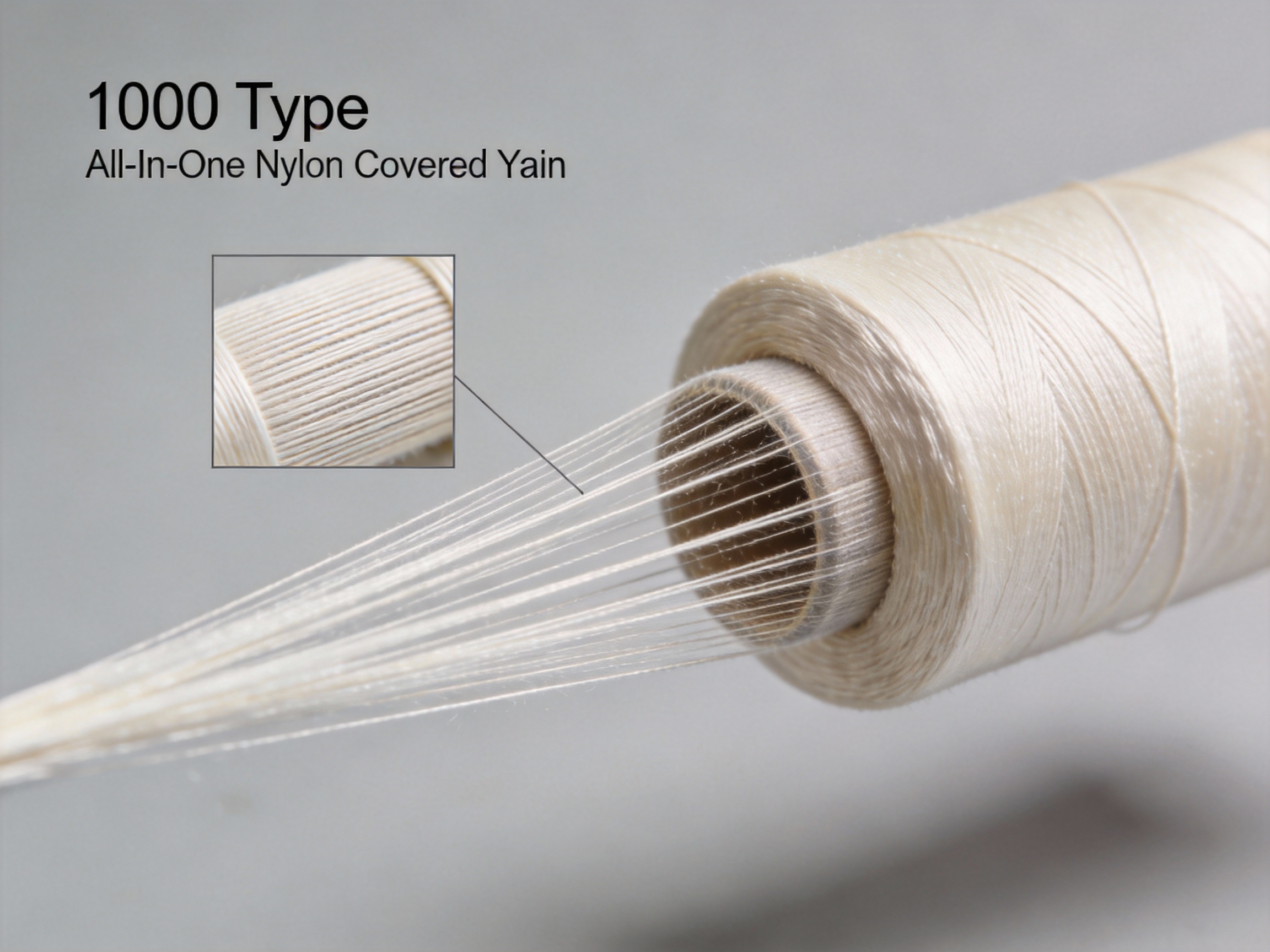 1000 Type All-In-One Nylon Covered Yarn: A Game-Changer in Elastic Textile Solutions