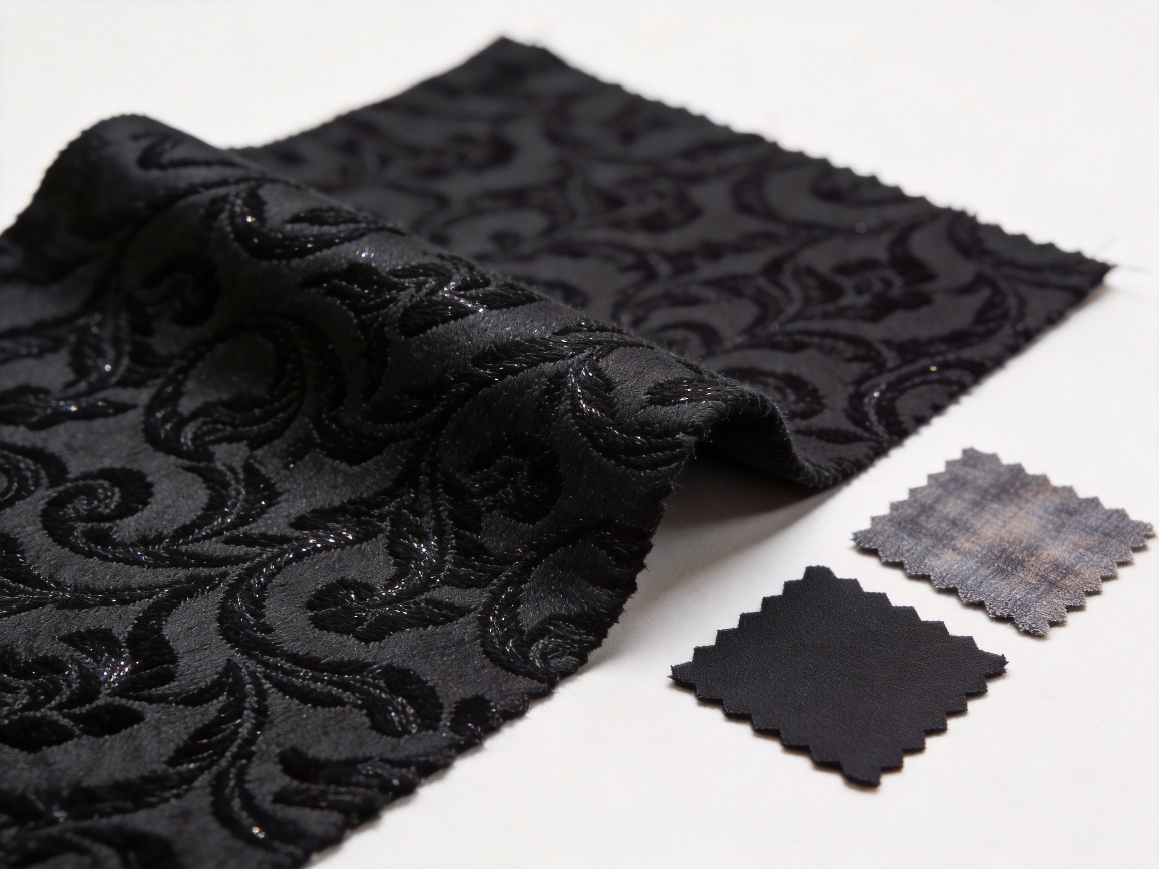 Black Slight Intermingled DTY Jacquard Fabric: A Game-Changer in Premium Textile Innovation