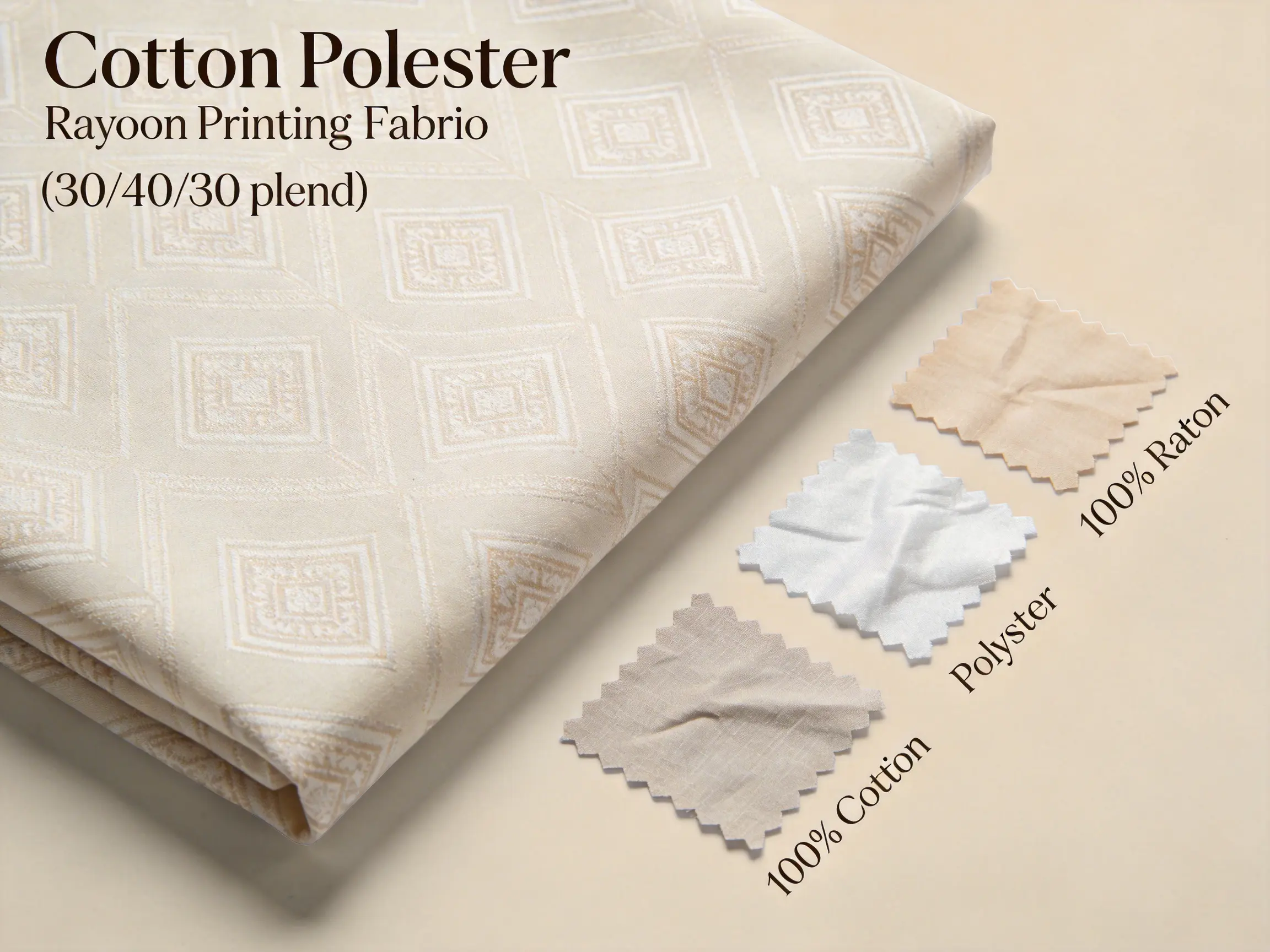 Cotton Polyester Rayon Printing Fabric: A Sustainable, Versatile Solution for Modern Textile Needs