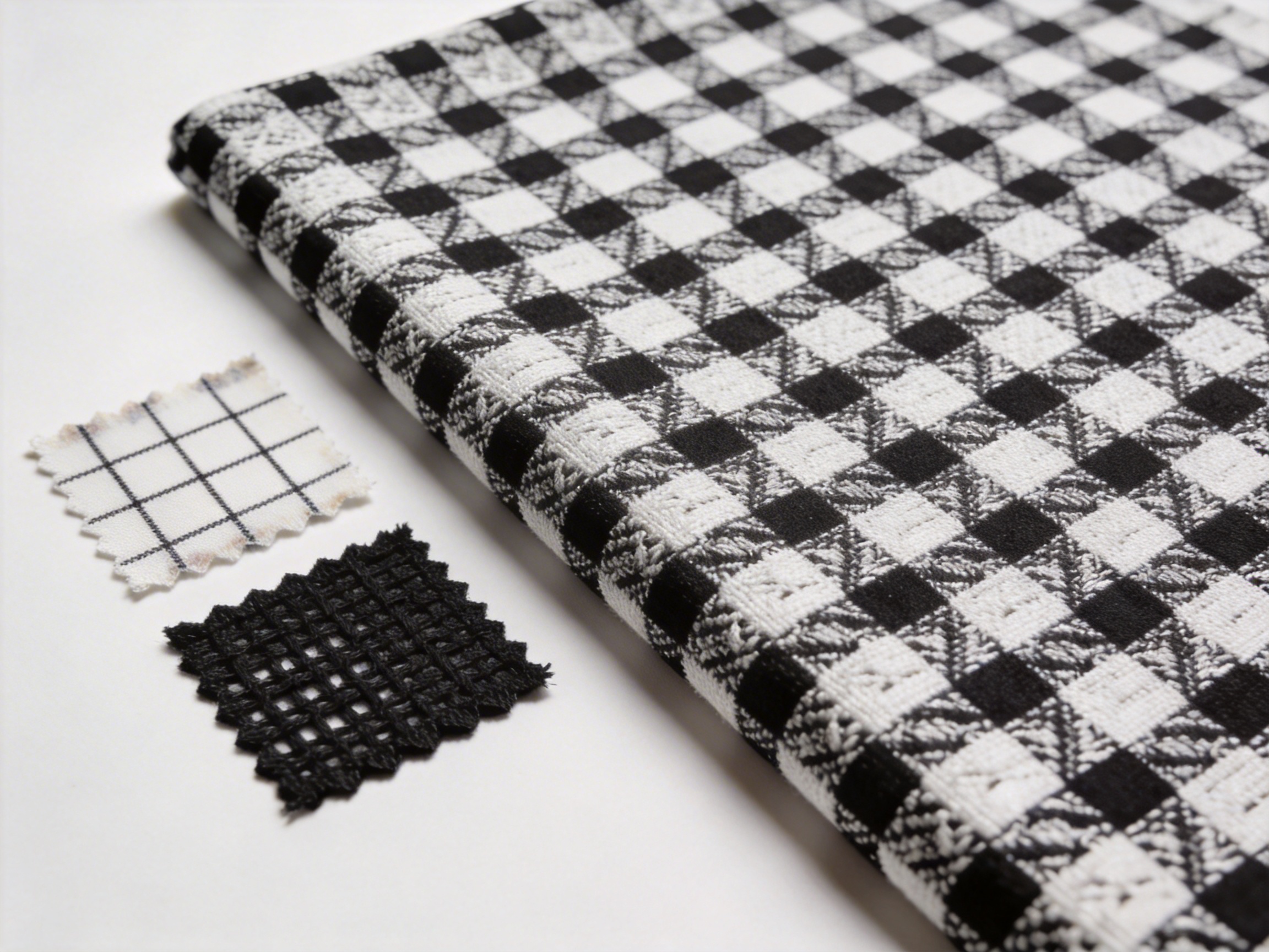 The Timeless Elegance and Unmatched Versatility of Jacquard Black And White Grid Fabric: A Comprehensive Guide