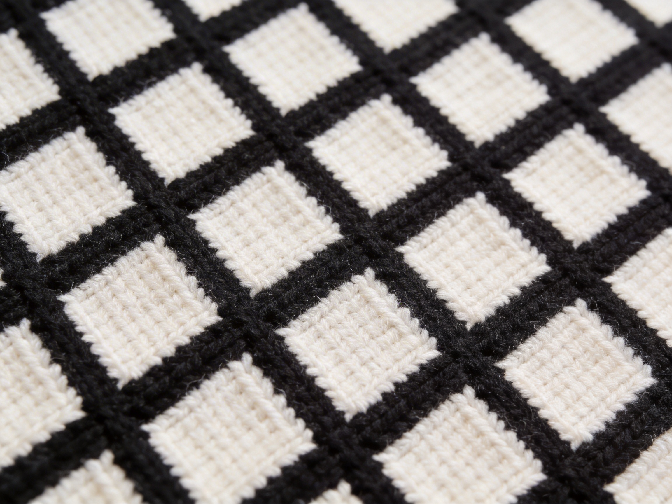 Jacquard Black And White Grid Fabric: A Versatile Textile Revolutionizing Garment and Home Decor