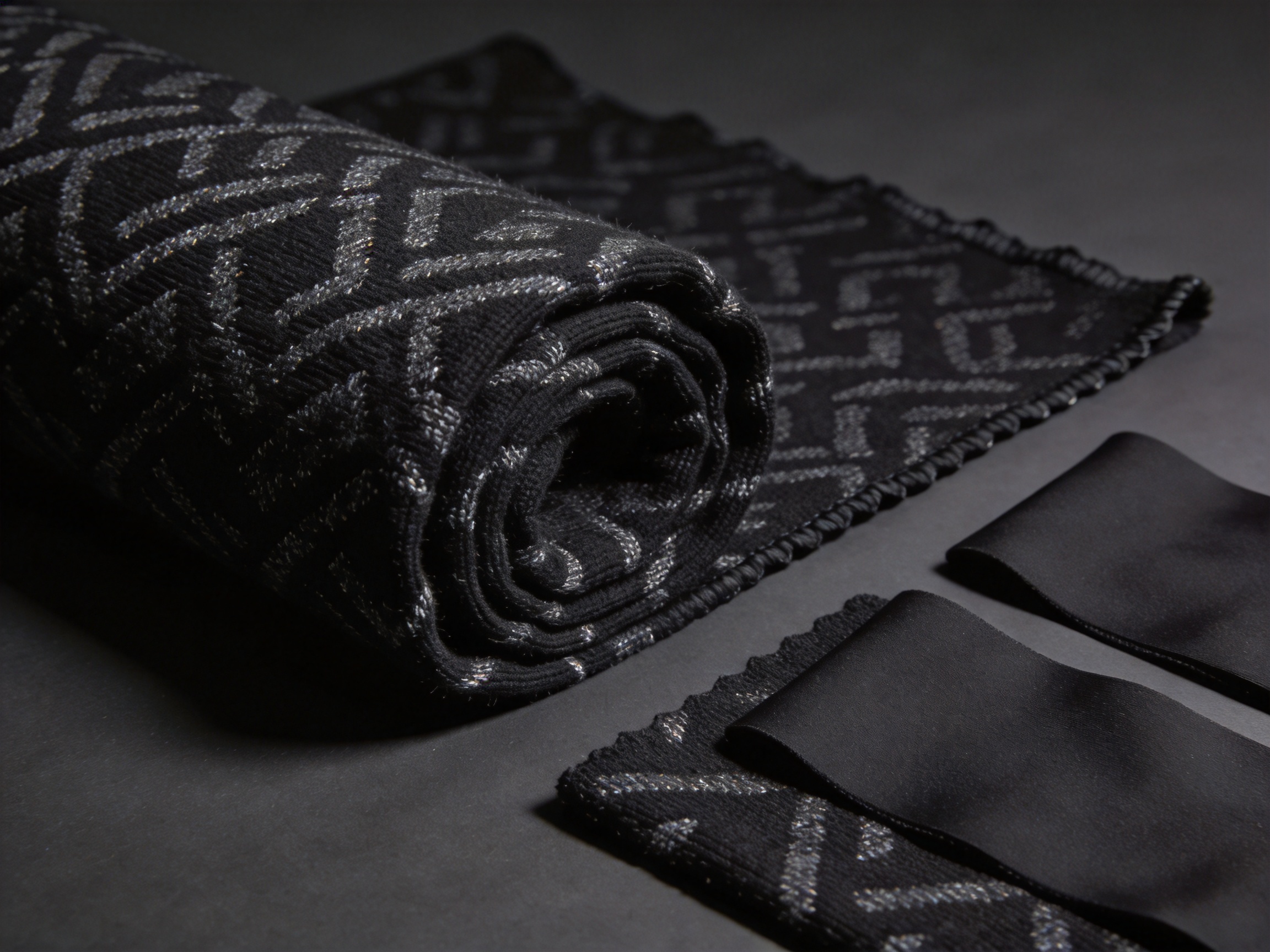 Black Slight Intermingled DTY Jacquard Fabric: Softness, Subtle Texture, and Reliable Manufacturing